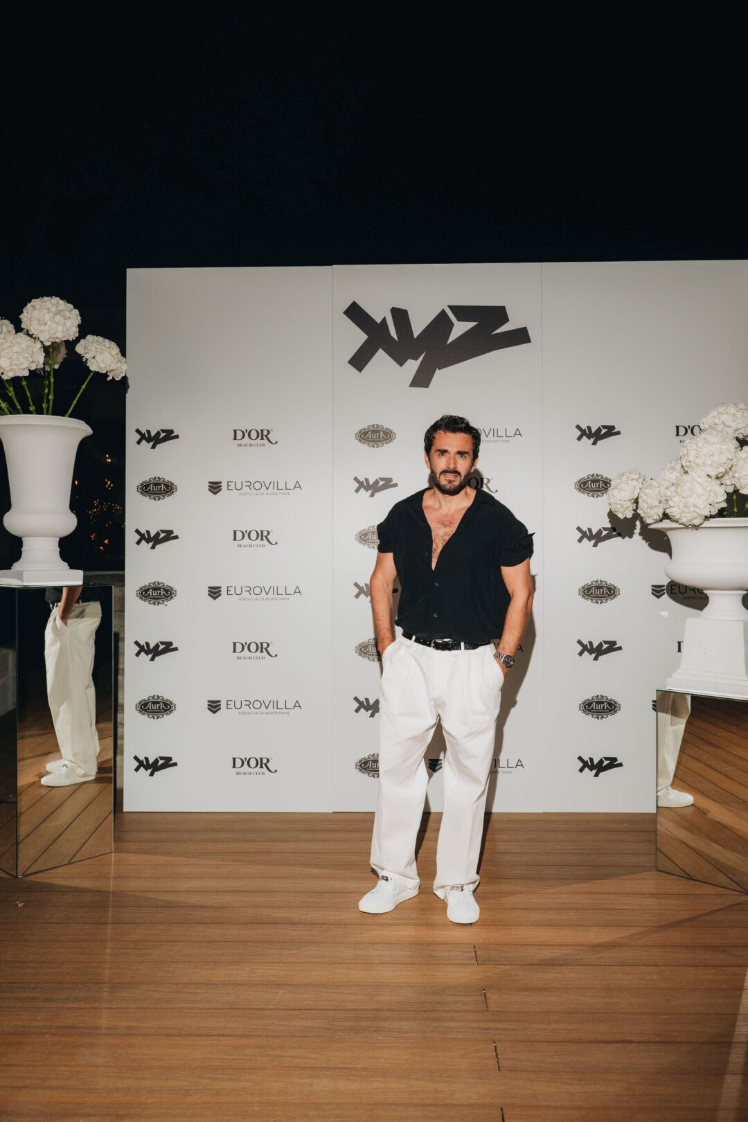 Petar Trbović at XYZ Secret Dinner in Funtana