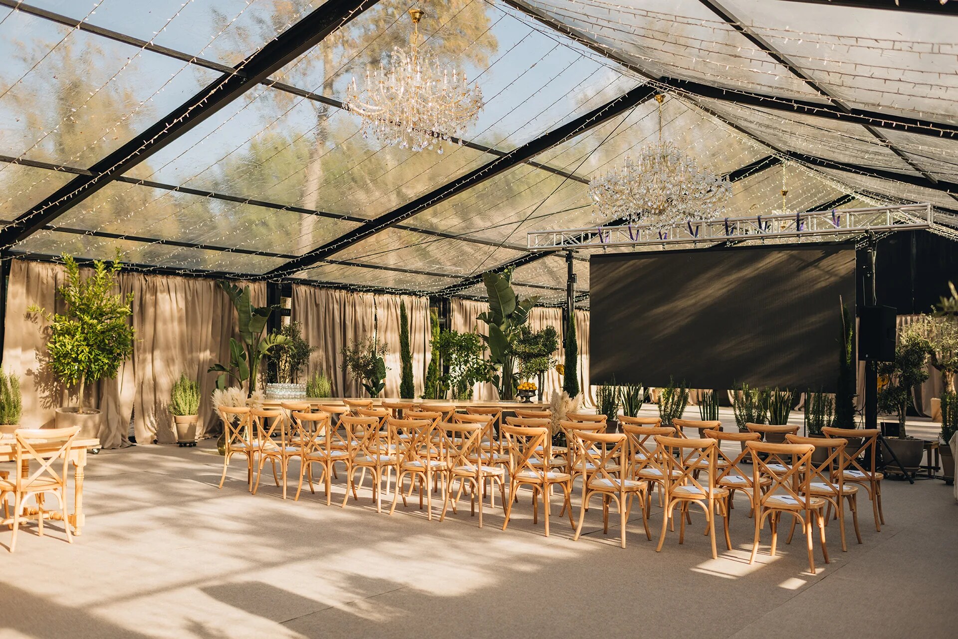 Corporate event and presentation at D'Orangerie