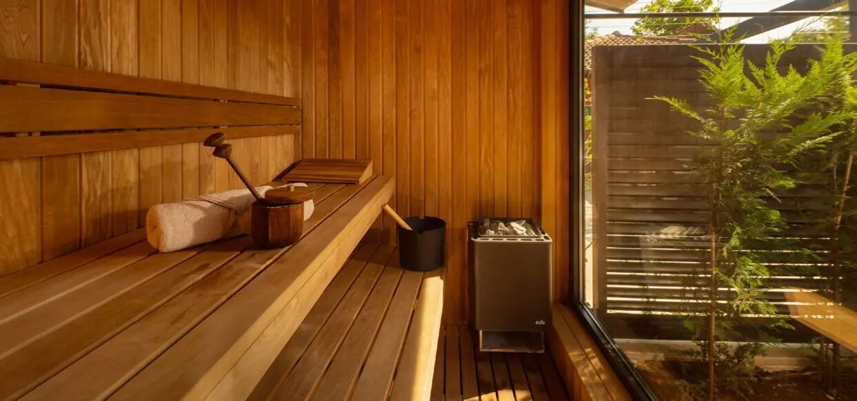 Sauna and wellness facilities near D'Orangerie